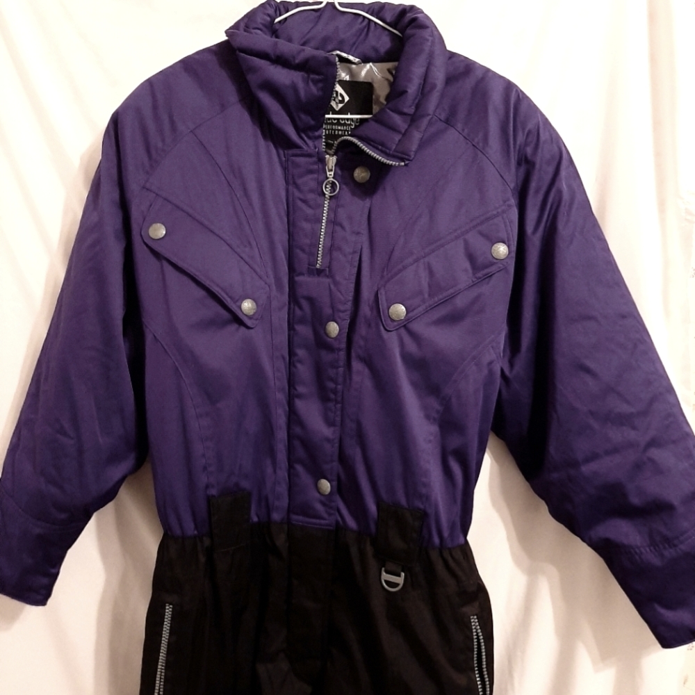 Vintage 90s Purple Inside Edge ski suit